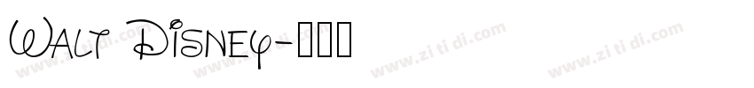 Walt Disney字体转换
